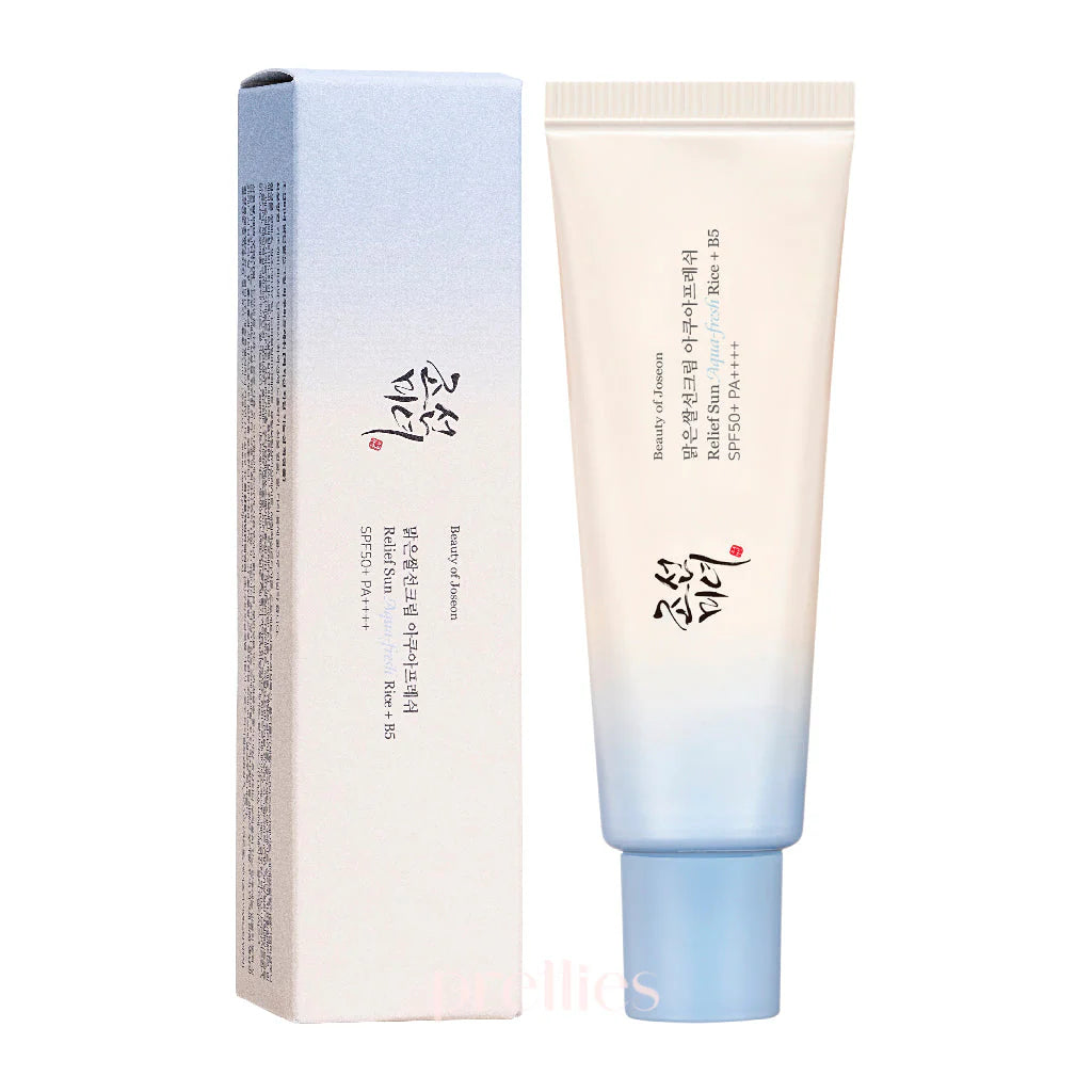 BEAUTY OF JOSEON RELIEF SUN: AQUA FRESH RICE+B5 SPF 50+ PA++++(50ML)