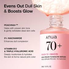 AUNA PEACH 70 NIACIN SERUM 30 ML MADE IN USAusπβ¨