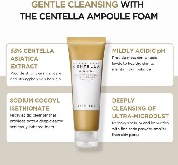 SKIN 1004 MADAGASCAR CENTELLA AMPOULE FOAM (125 ML)
