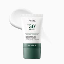 AUNA HEARTLEAF SILKY MOISTURE SUN CREAM SPF50+ PA++++🌟🌞