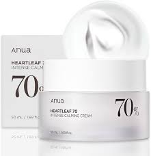 AUNA 70% HEARTLEAF EXTRACT INTENSE CALMING CREAM🌿🧴
