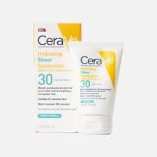 CERA VE  HYDRATING MINERAL ULTRA SHEER TINTED SUNSCREEN SPF 30 50 ML